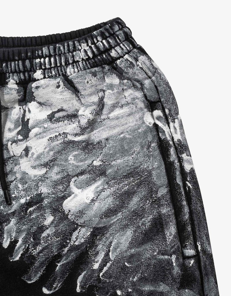 Balenciaga Black Painter Sweat Pants