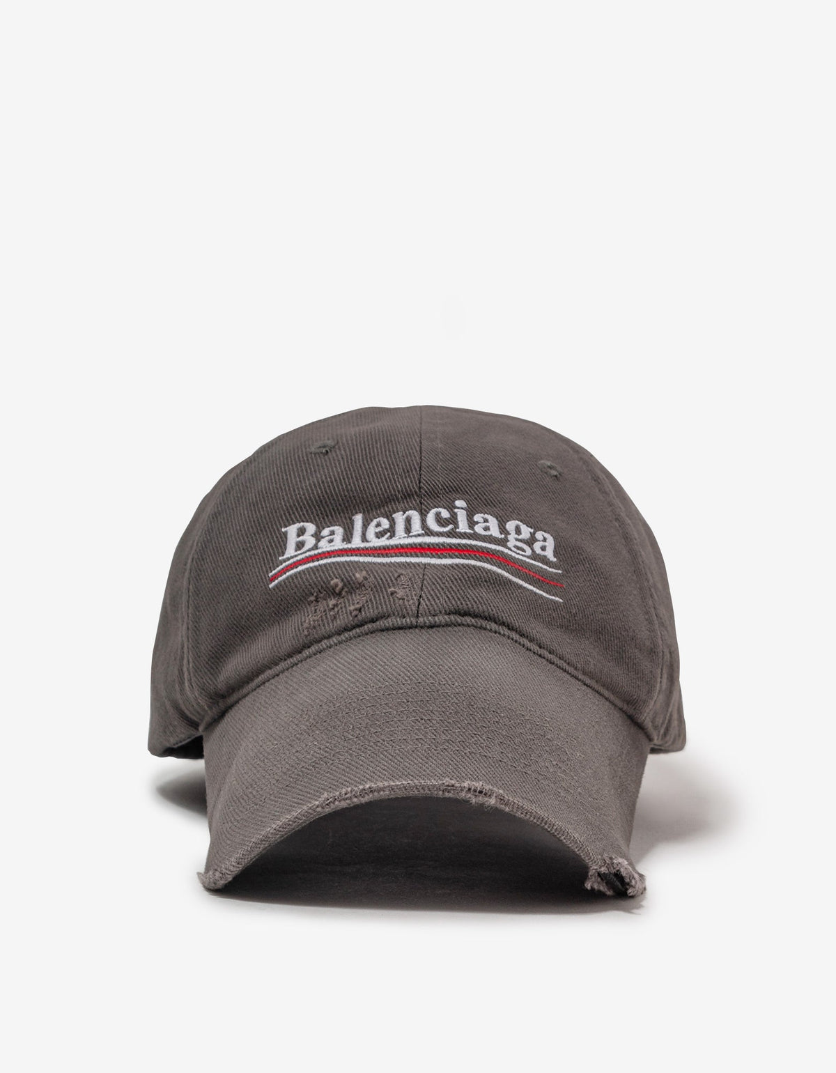 Balenciaga Grey Political Campaign Cap