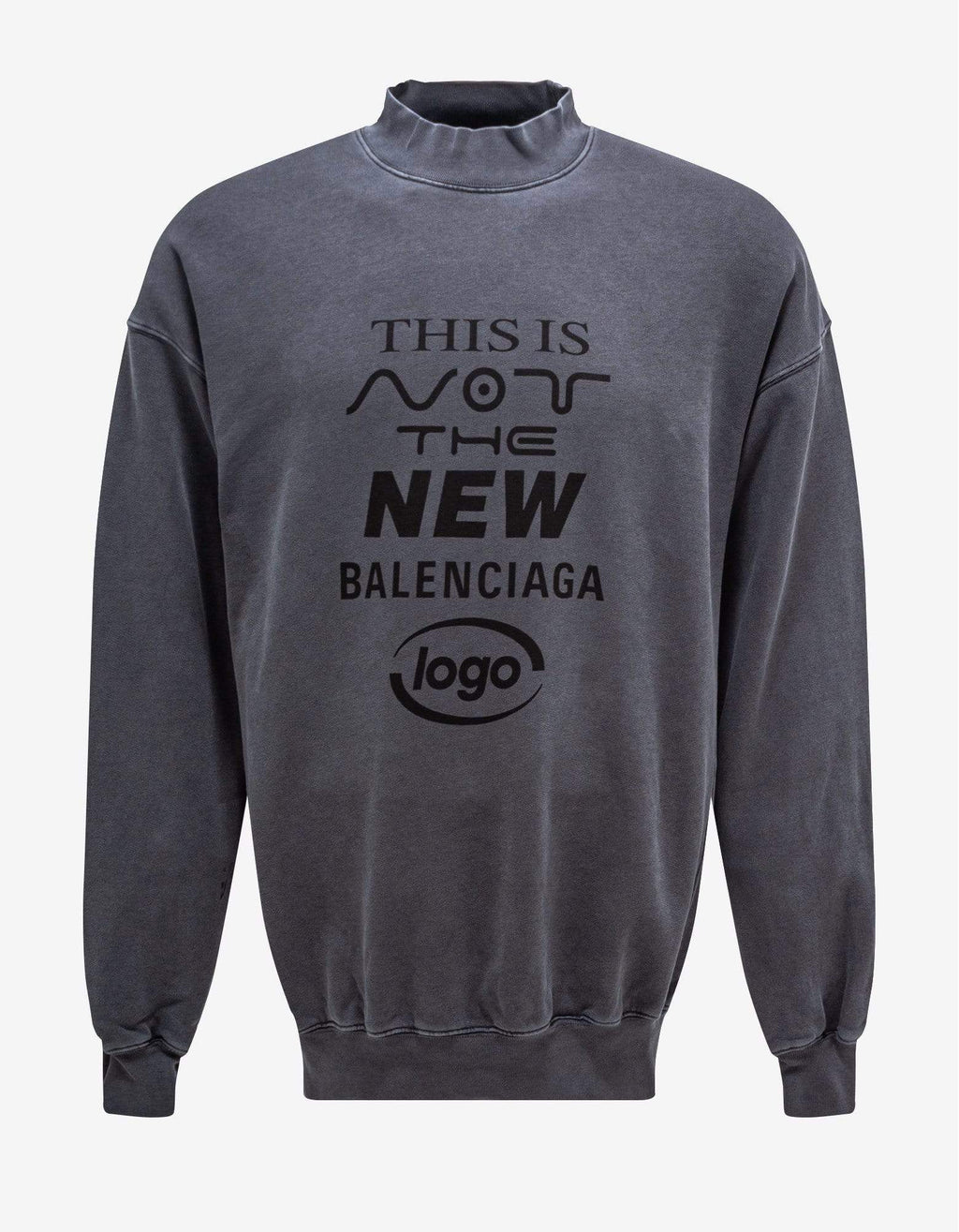 Balenciaga Balenciaga Grey This Is Not Sweatshirt