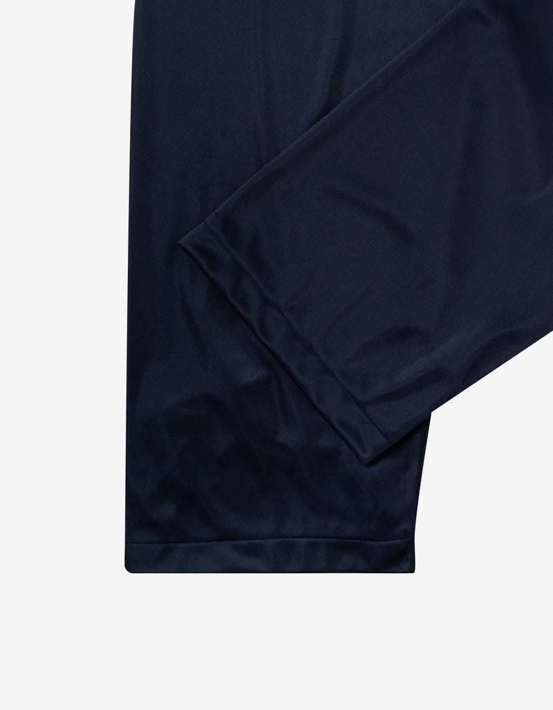 Balenciaga Navy Blue High Sheen Tracksuit Trousers