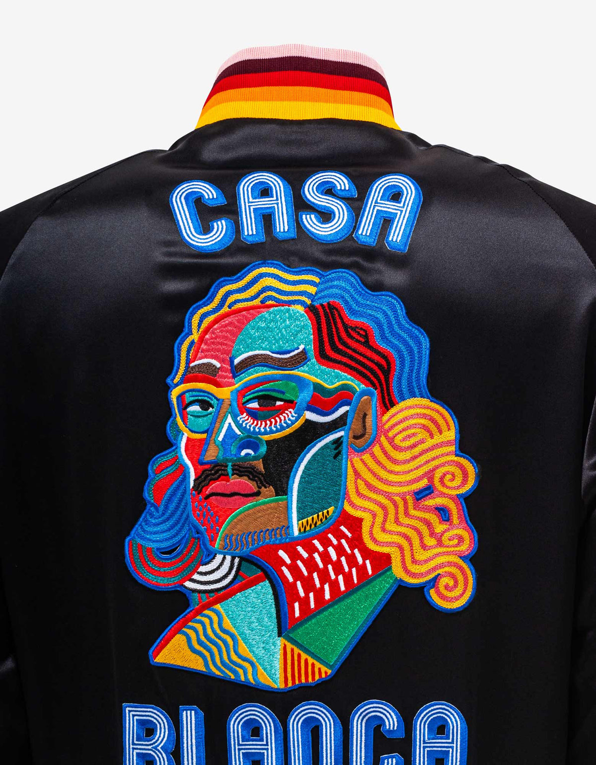 Casablanca Black Masao San Souvenir Jacket