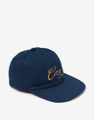 Casablanca Navy Blue Caza Embroidery Cap