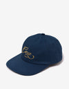 Casablanca Navy Blue Caza Embroidery Cap