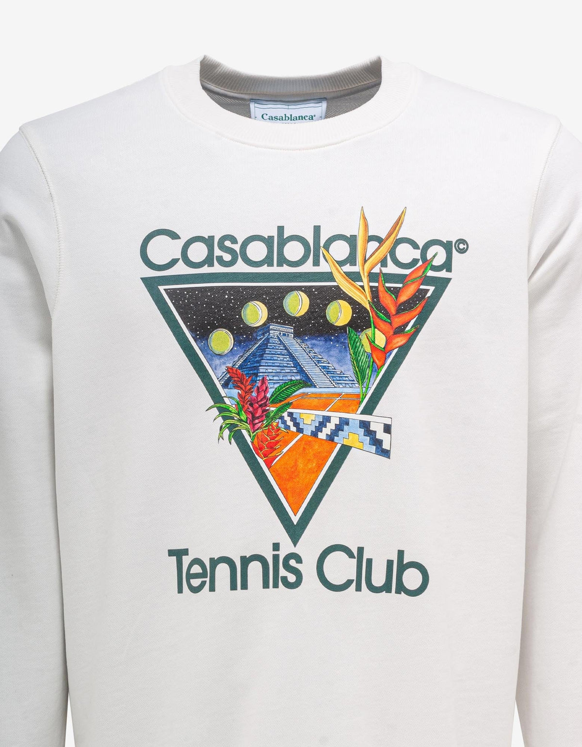 Casablanca Off-White Tennis Club Icon Sweatshirt
