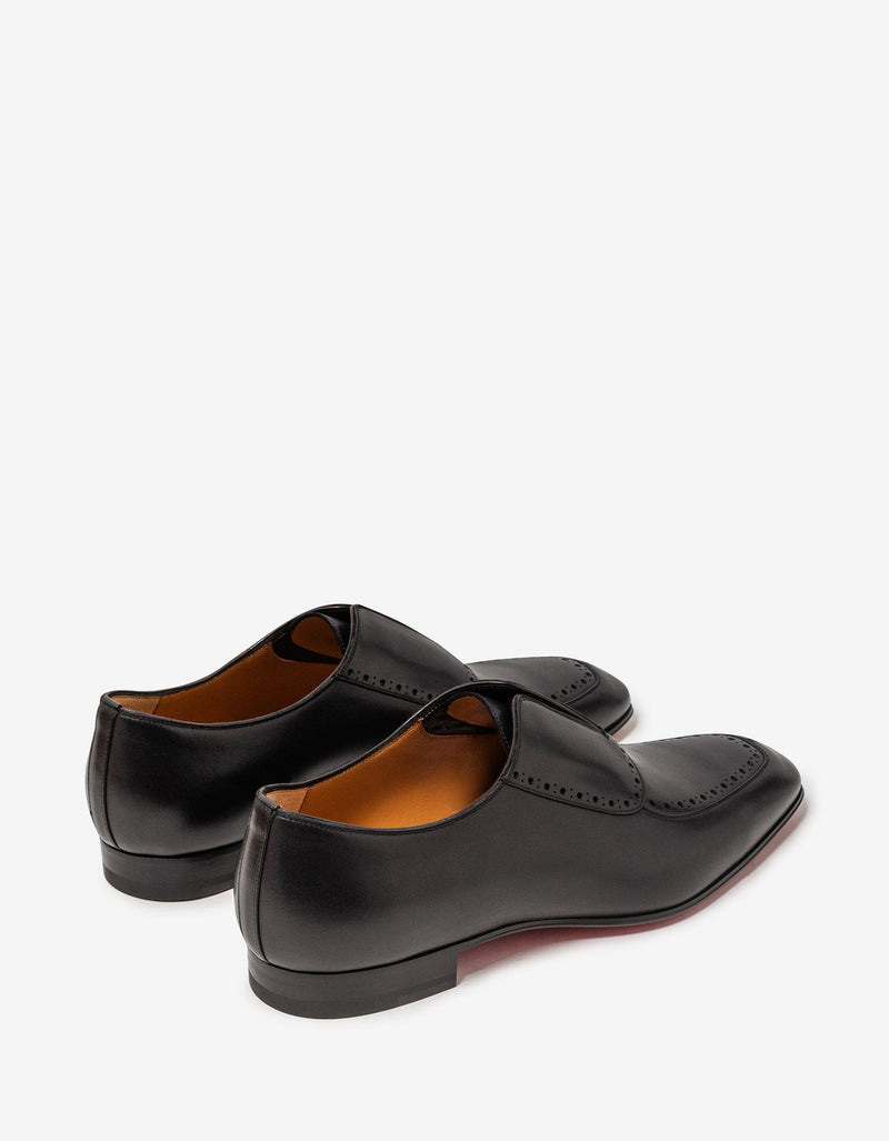 Christian Louboutin Black Lafitte On Oxford Shoes