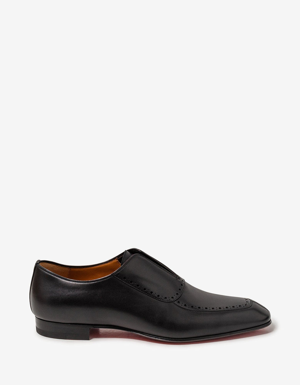 Christian Louboutin Black Lafitte On Oxford Shoes -