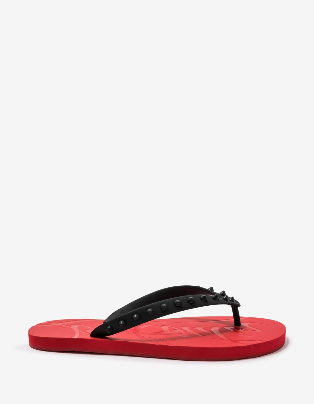 Christian Louboutin Loubi Flip Red Sandals