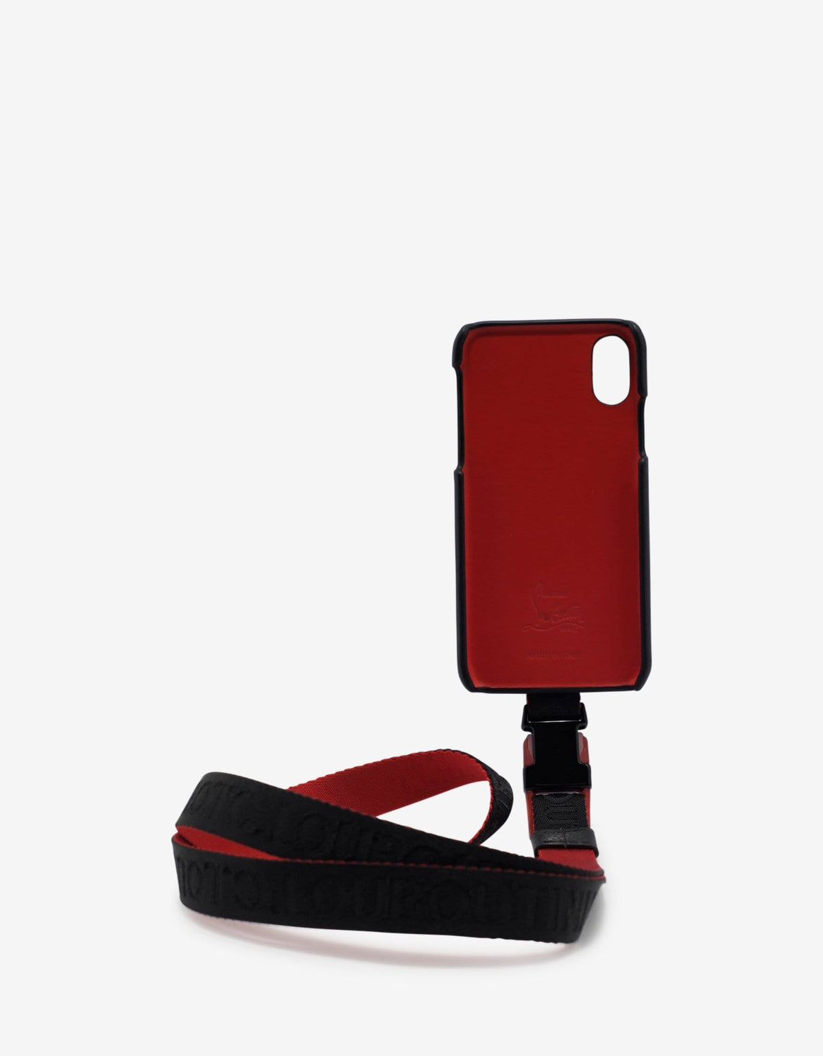 Christian Louboutin Loubiphone Kios iPhone X/XS Case with Strap -