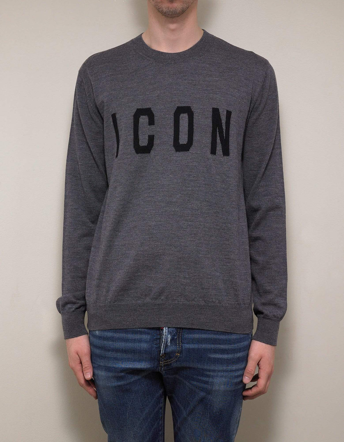Dsquared2 Grey Icon Sweater