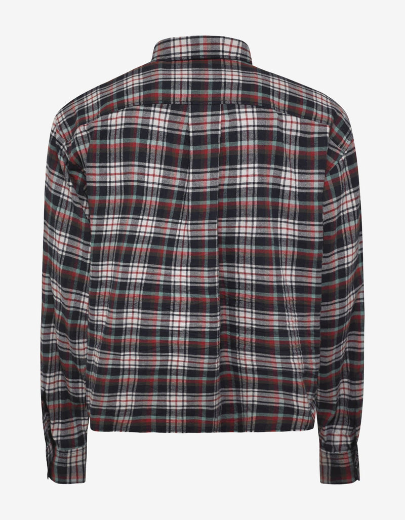 Dsquared2 Plaid Shirt with Badges