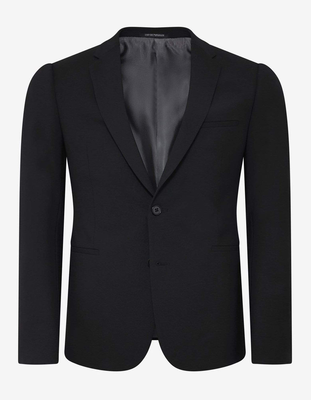 Emporio Armani Black Two-Piece Formal Suit