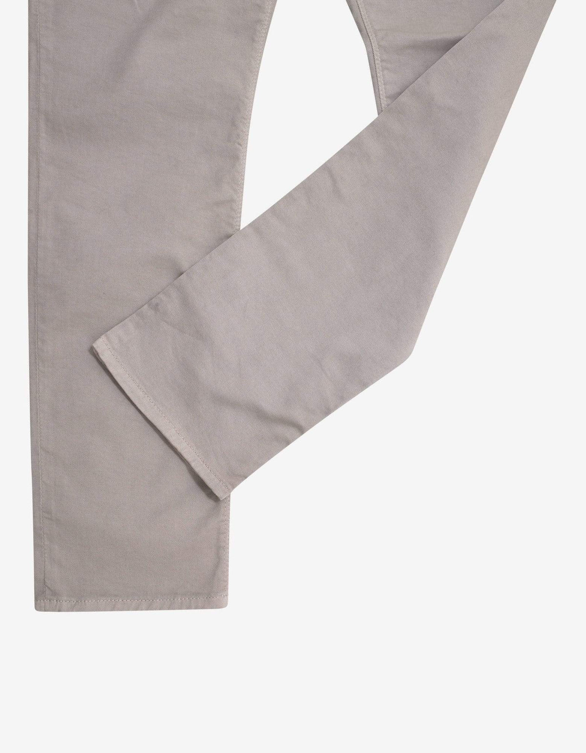 Emporio Armani Light Grey Slim Fit Logo Badge Jeans