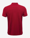 Emporio Armani Red Logo Embroidery Polo T-Shirt
