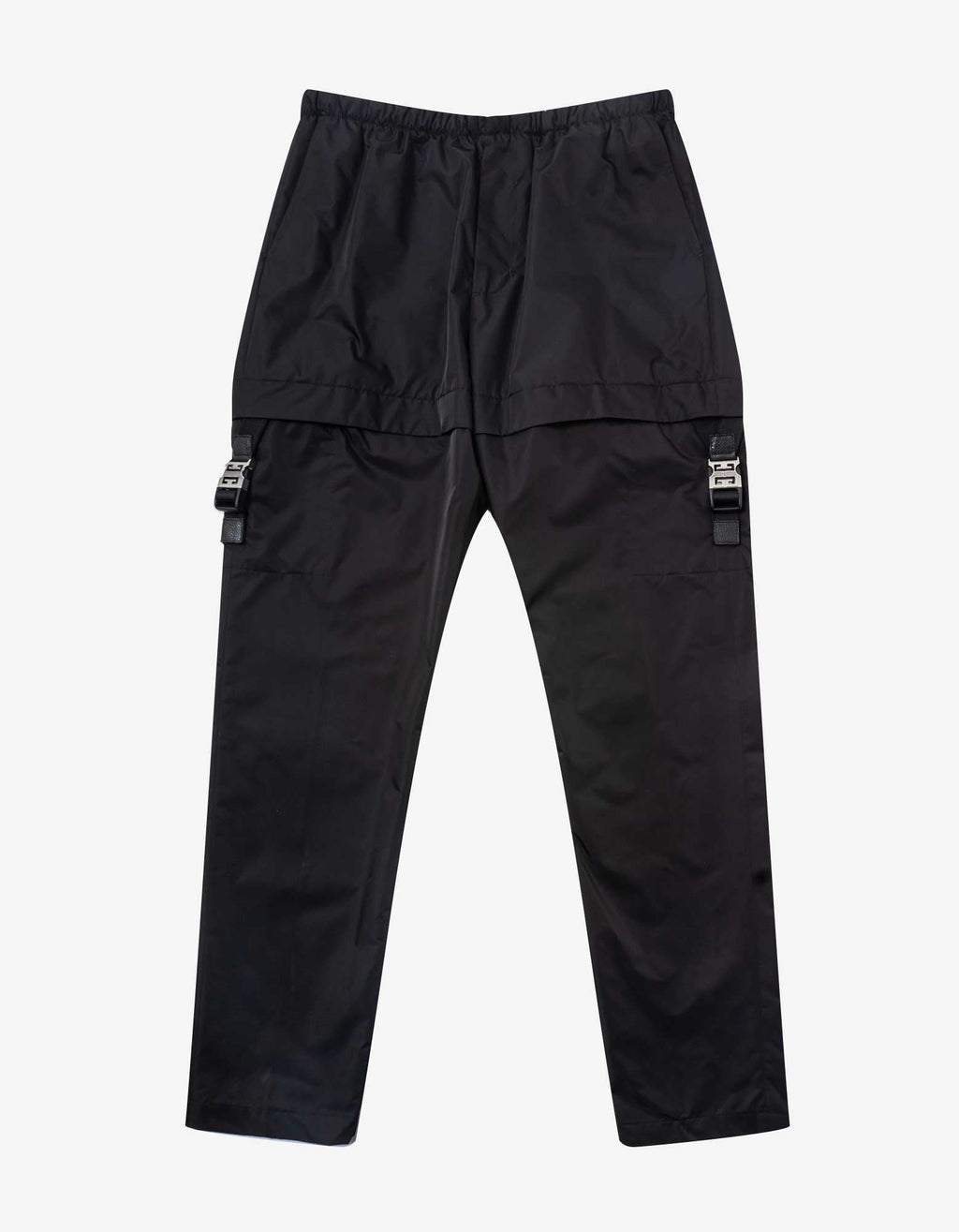 Givenchy Givenchy Black 4G Buckle Cargo Trousers