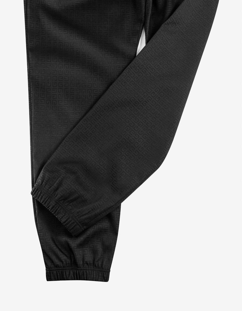 Givenchy Black 4G Logo Jacquard Trousers