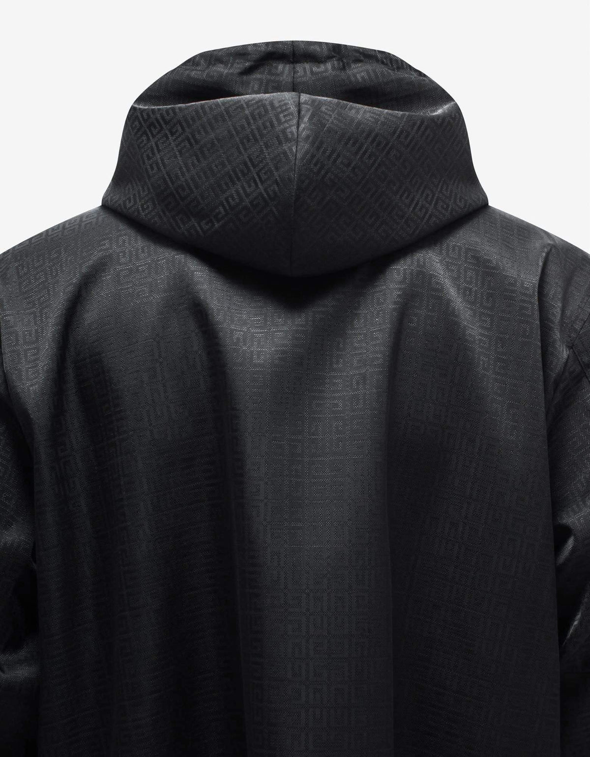 Givenchy Black 4G Logo Jacquard Windbreaker