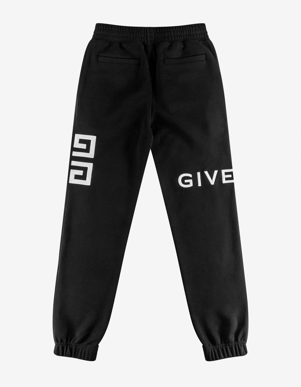 Givenchy Black 4G Logo Sweat Pants