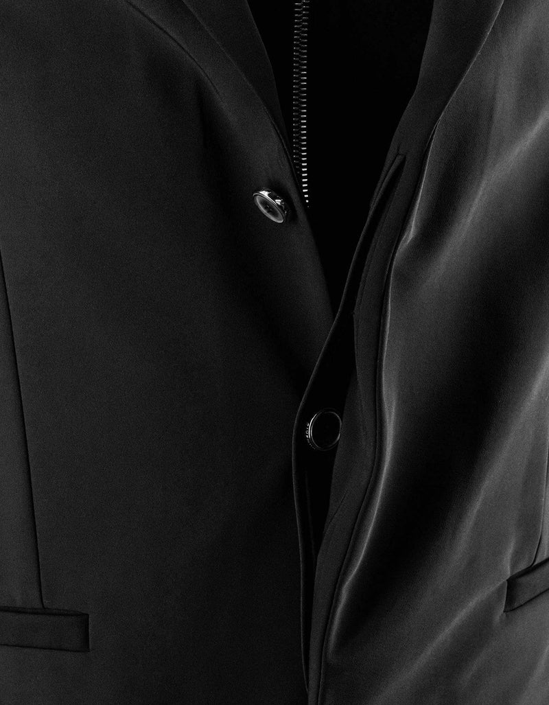 Givenchy Black Blazer with Removable Waistcoat