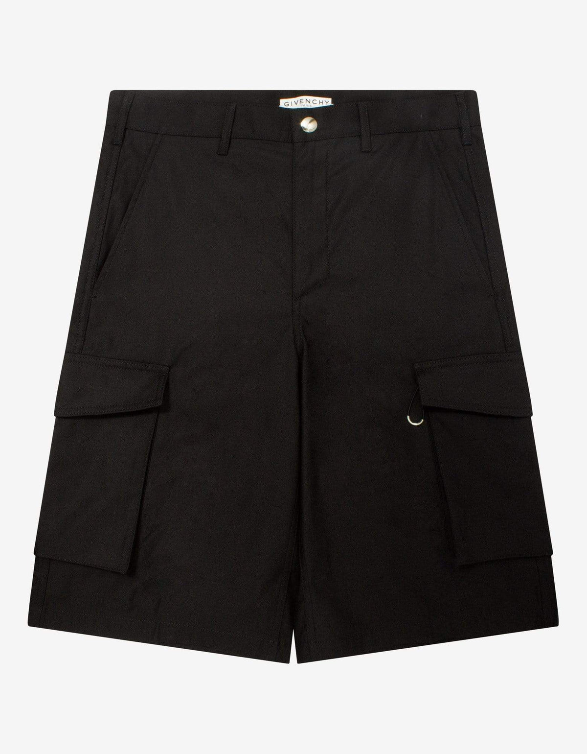 Givenchy Black Cargo Shorts