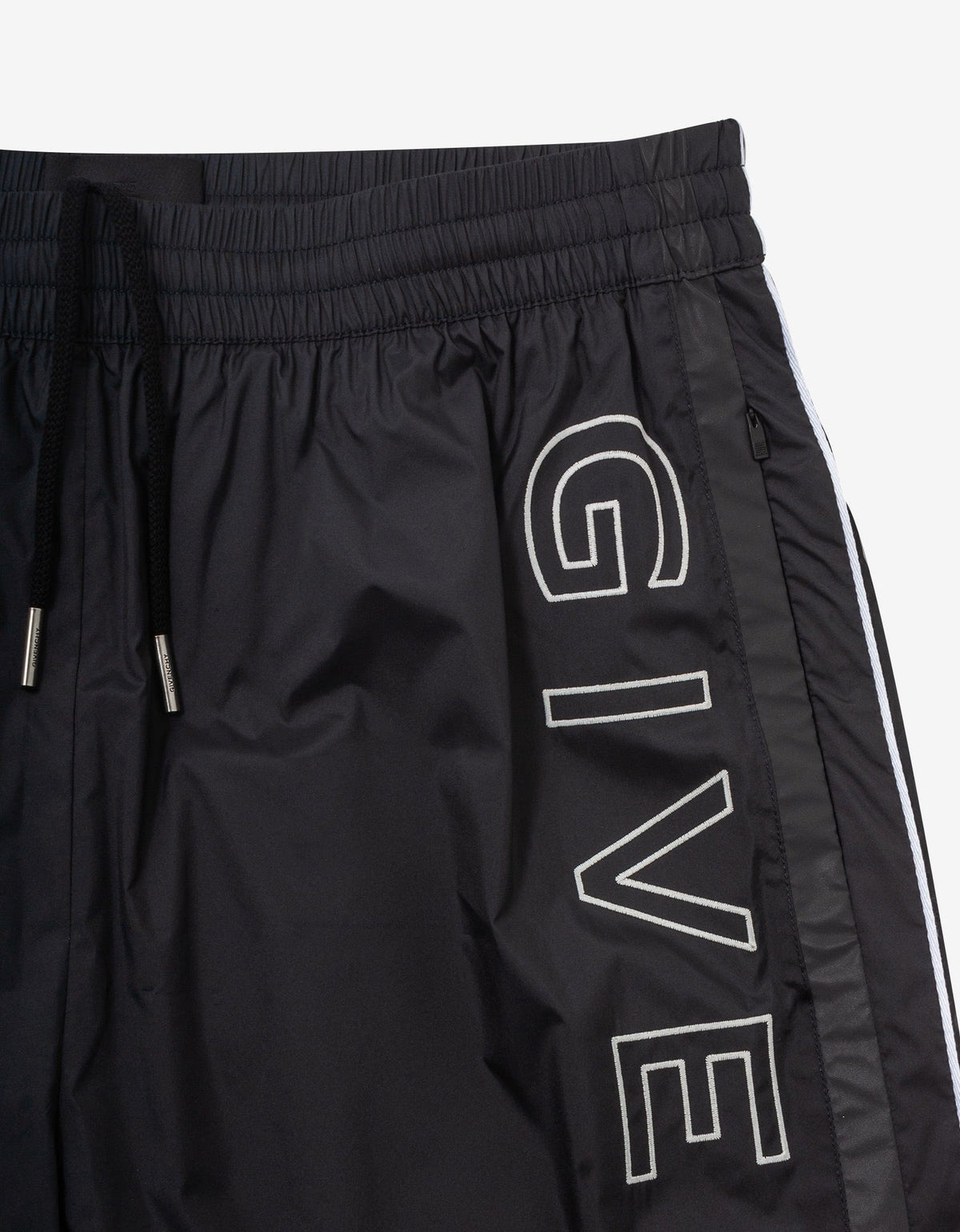 Givenchy Black Nylon Jogger Pants