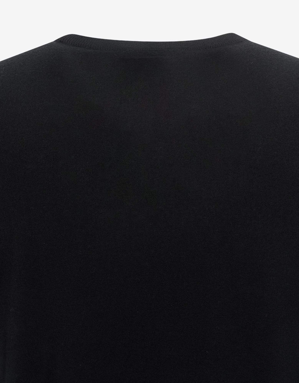 Givenchy Black Peony Jacquard Wool Sweater