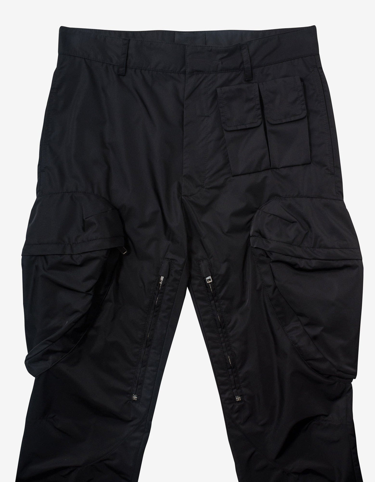 Givenchy Black Slim Fit Cargo Trousers