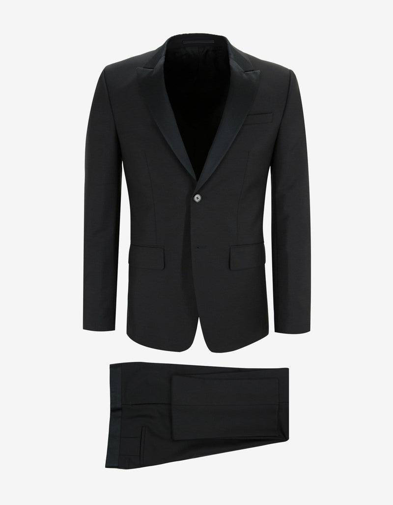 Givenchy Black Suit with Silk Trim