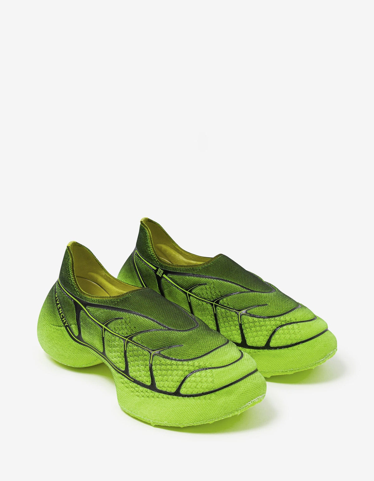 Givenchy Fluorescent Yellow TK-360 Plus Trainers