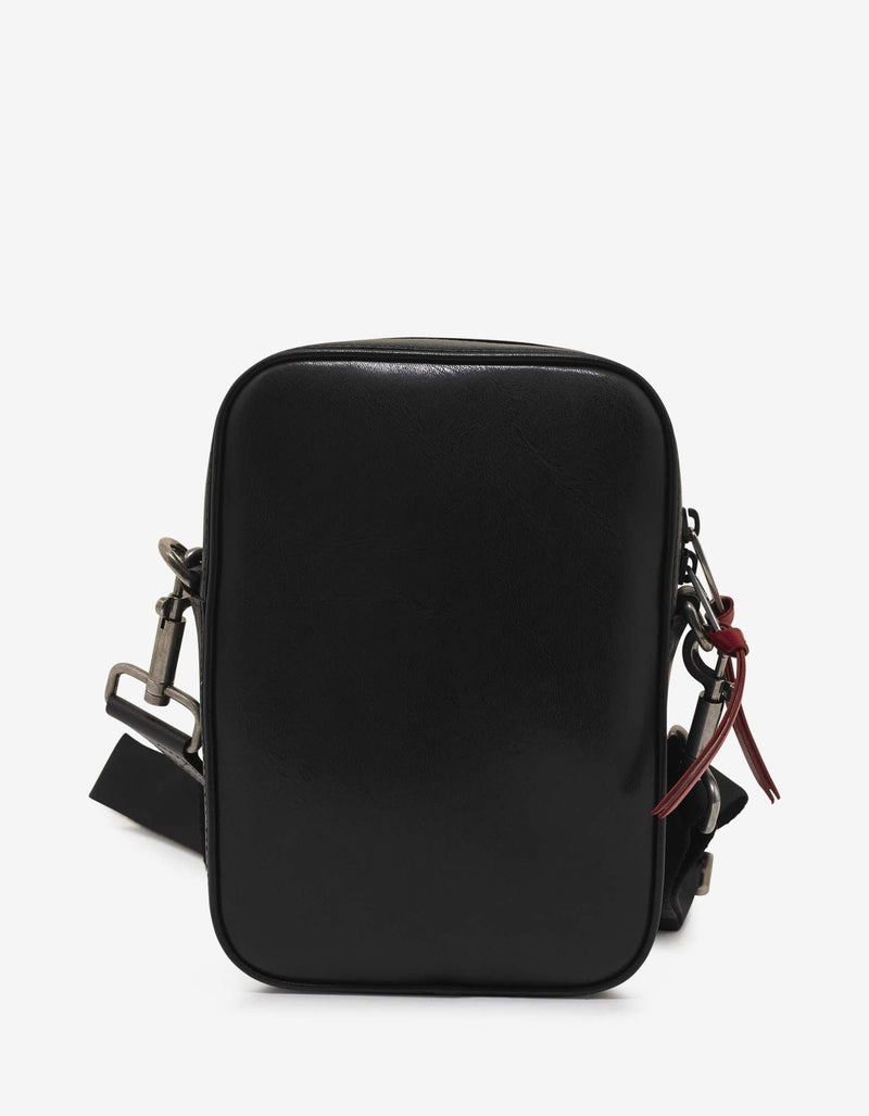 Givenchy MC3 Black Logo Vertical Cross Body Bag