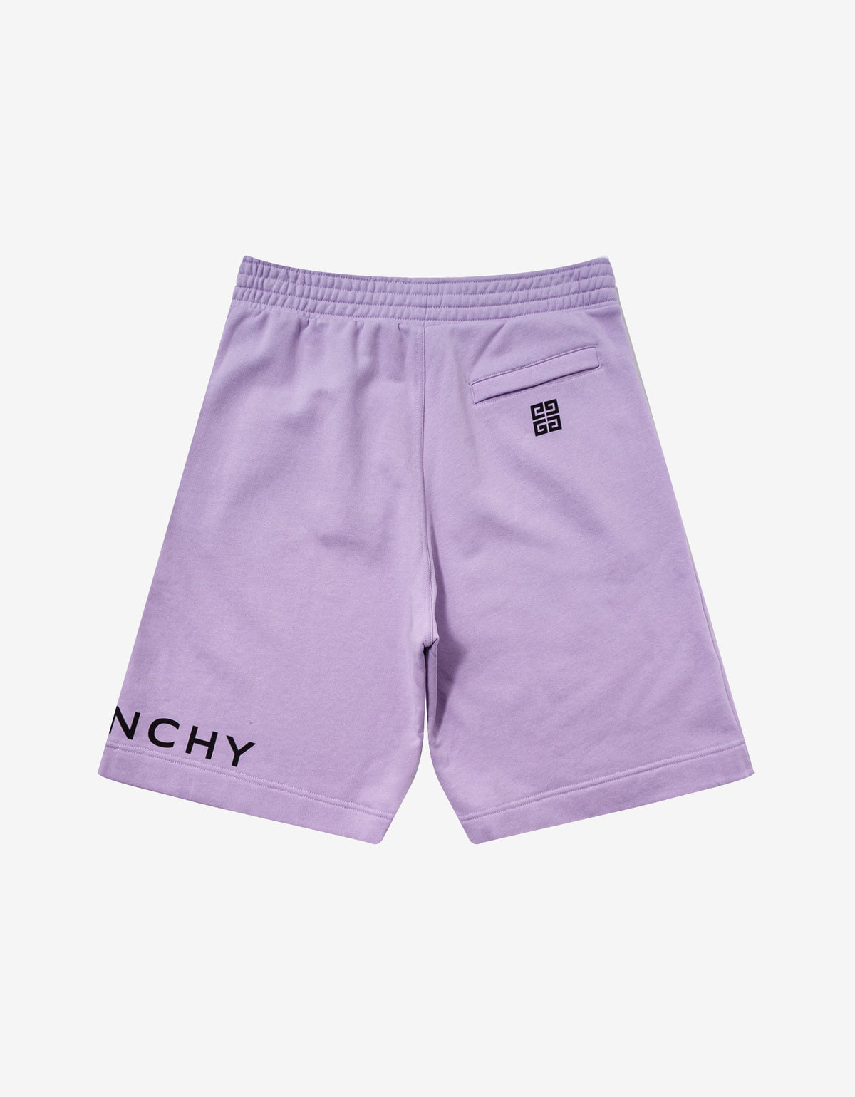 Givenchy Purple Archetype Logo Sweat Shorts
