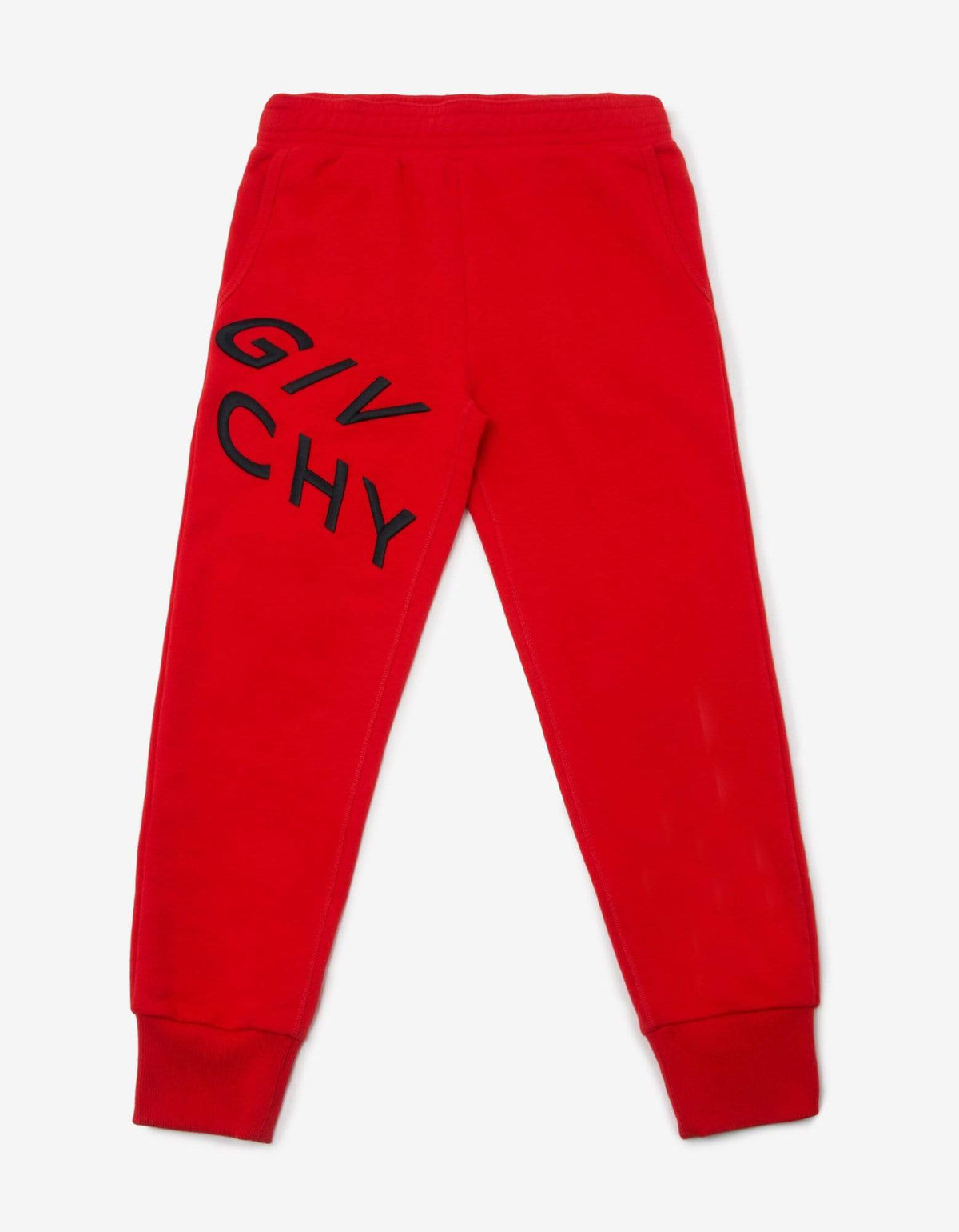 Givenchy Red Refracted Logo Sweat Pants