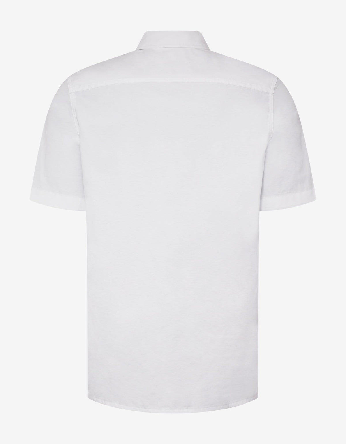 Givenchy White 4G Logo Trim Short Sleeve Shirt