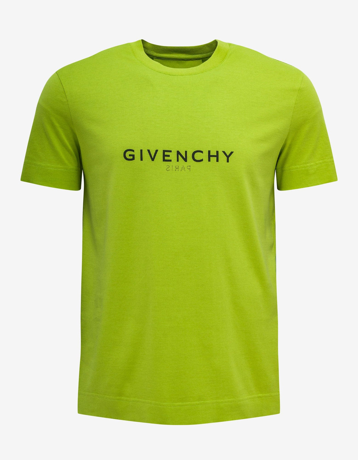 Givenchy Yellow Reverse Logo T-Shirt