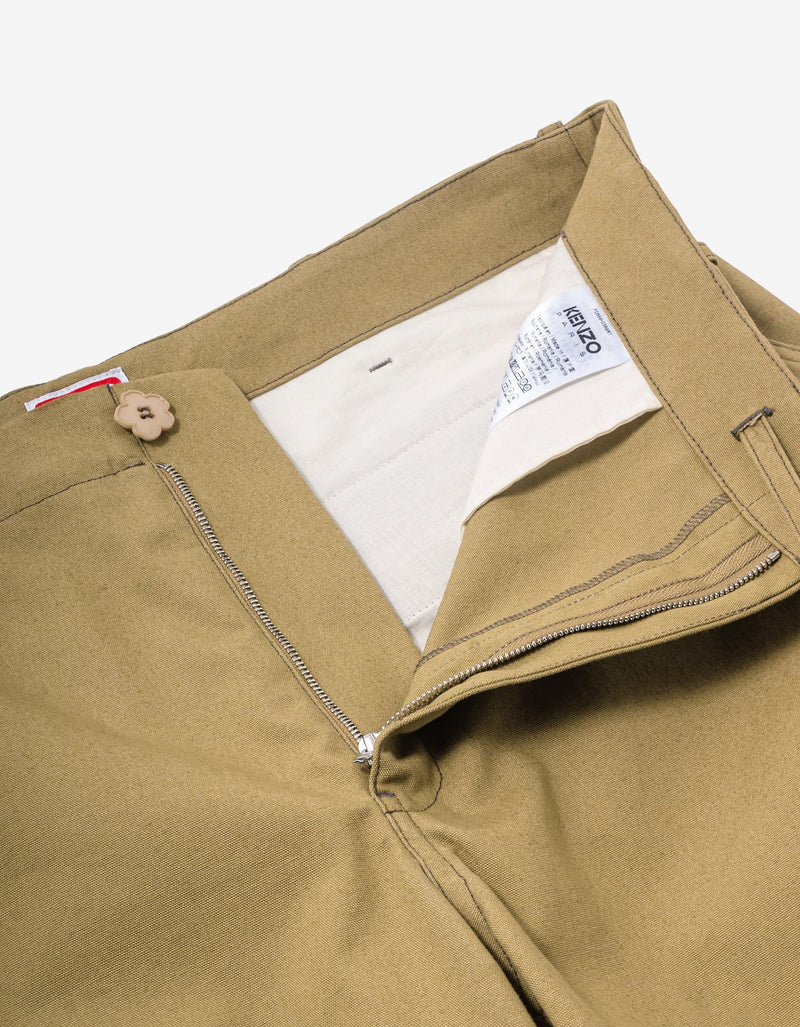 Kenzo Beige Cargo Shorts