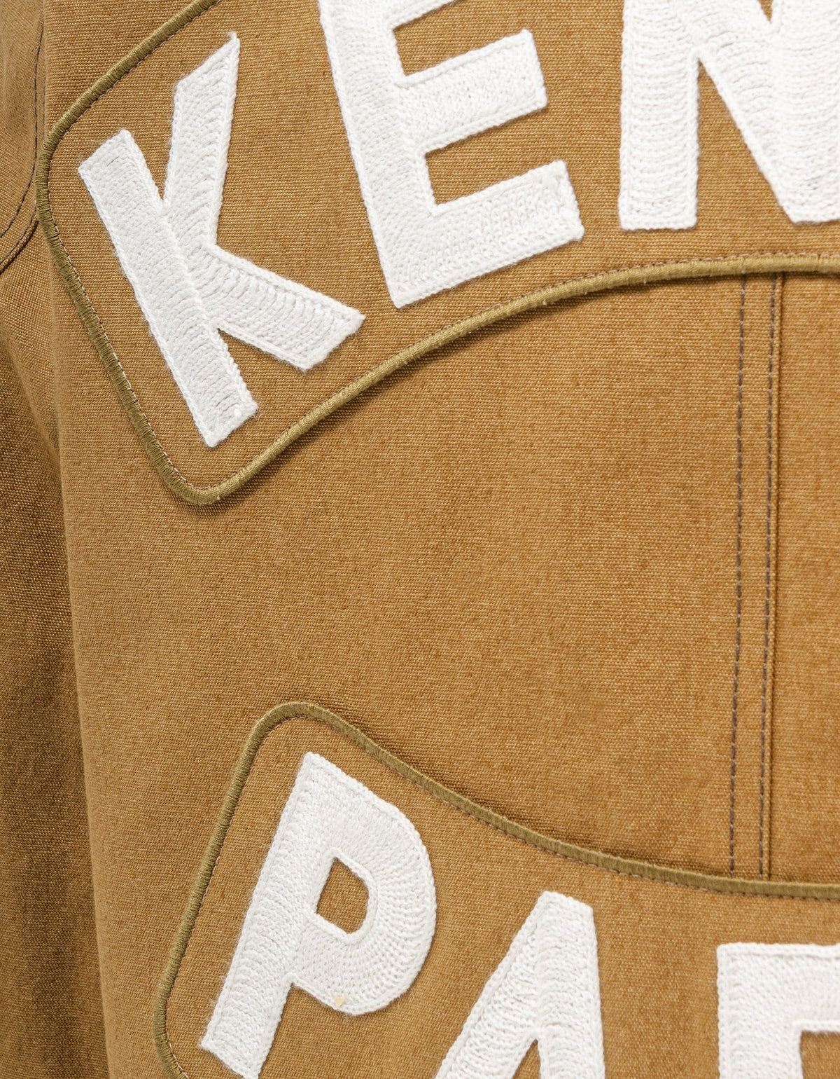 Kenzo Beige 'Kenzo Sailor' Workwear Jacket