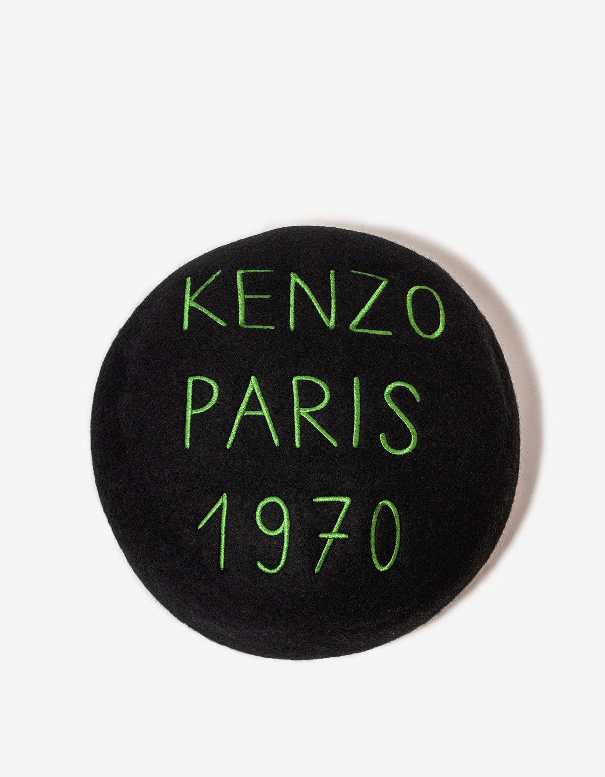 Kenzo Black Souvenir Woollen Beret