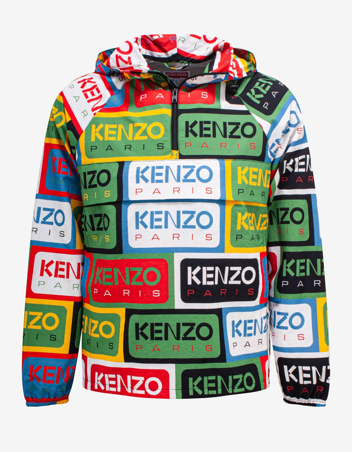 Kenzo Multicolour 'Kenzo Labels' Windbreaker
