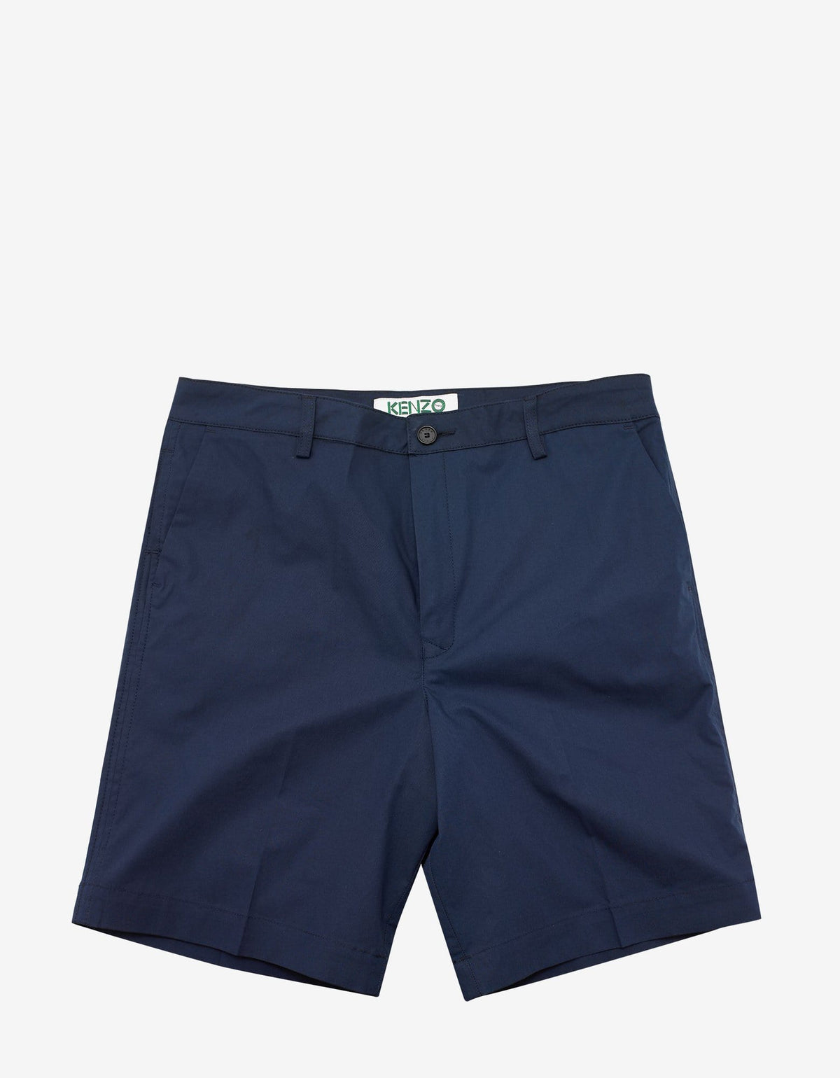 Kenzo Navy Blue Tailored Shorts