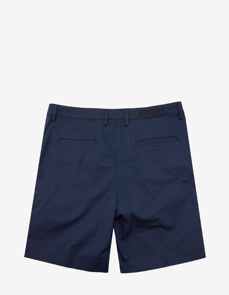 Kenzo Navy Blue Tailored Shorts