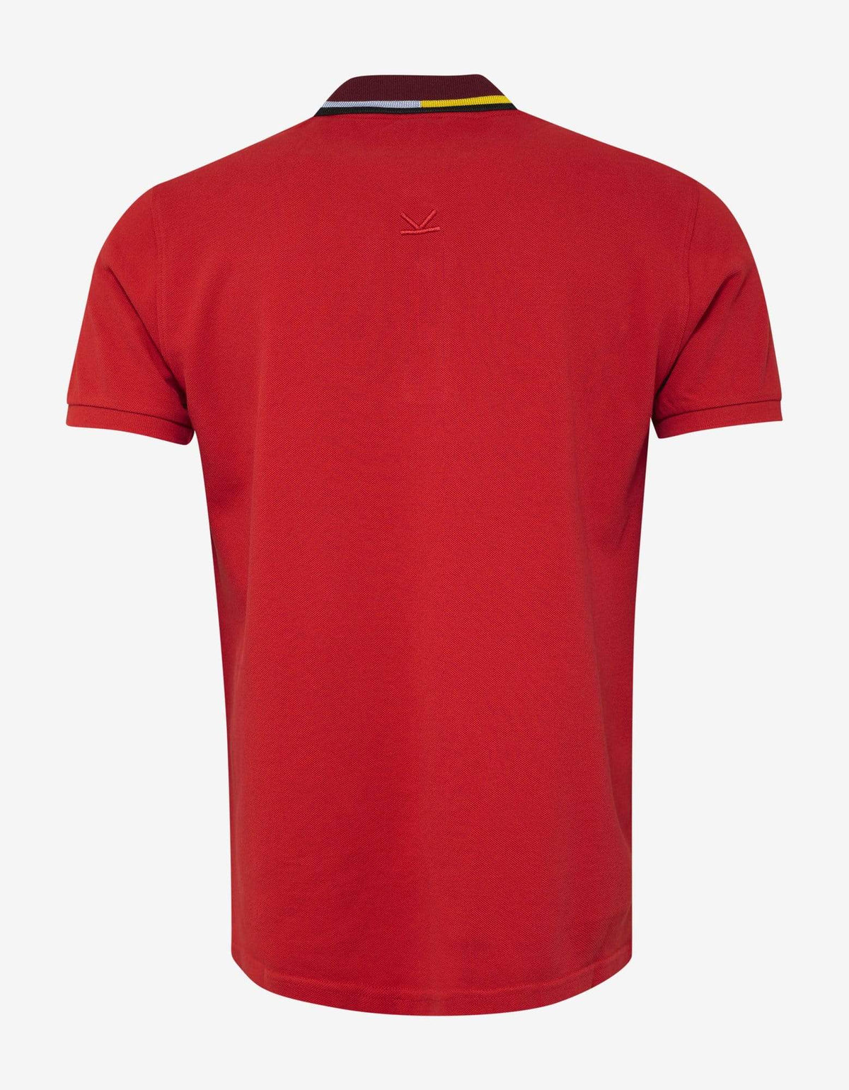 Kenzo Red Bi-Colour Polo T-Shirt
