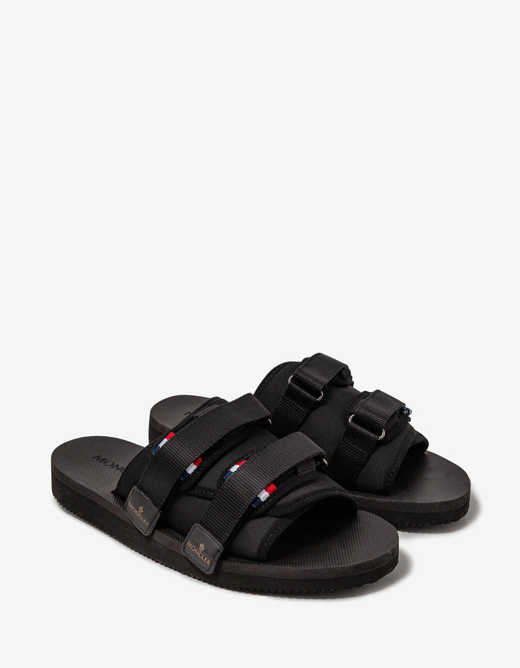 Moncler Moncler Black Slideworks Sandals