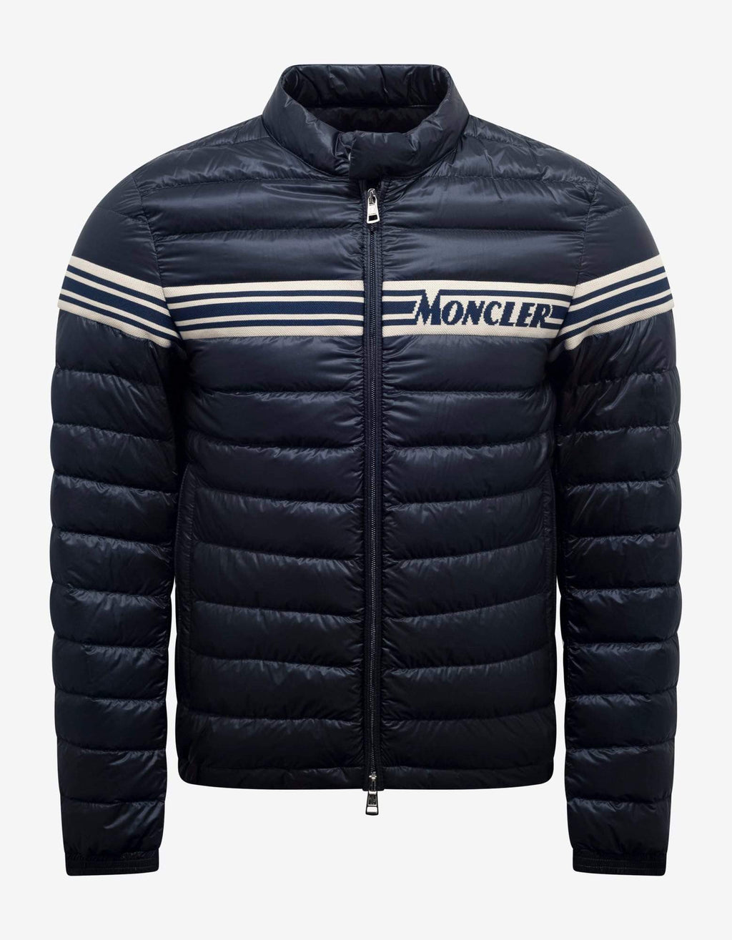 Moncler Moncler Renald Navy Blue Nylon Down Jacket