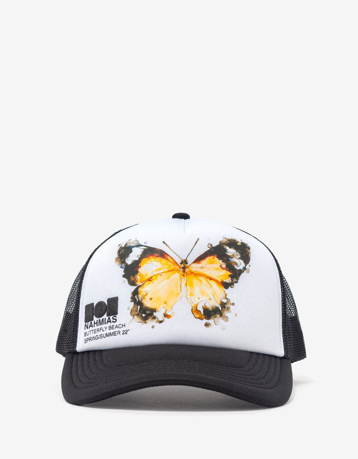 Nahmias Black Butterfly Beach Trucker Hat