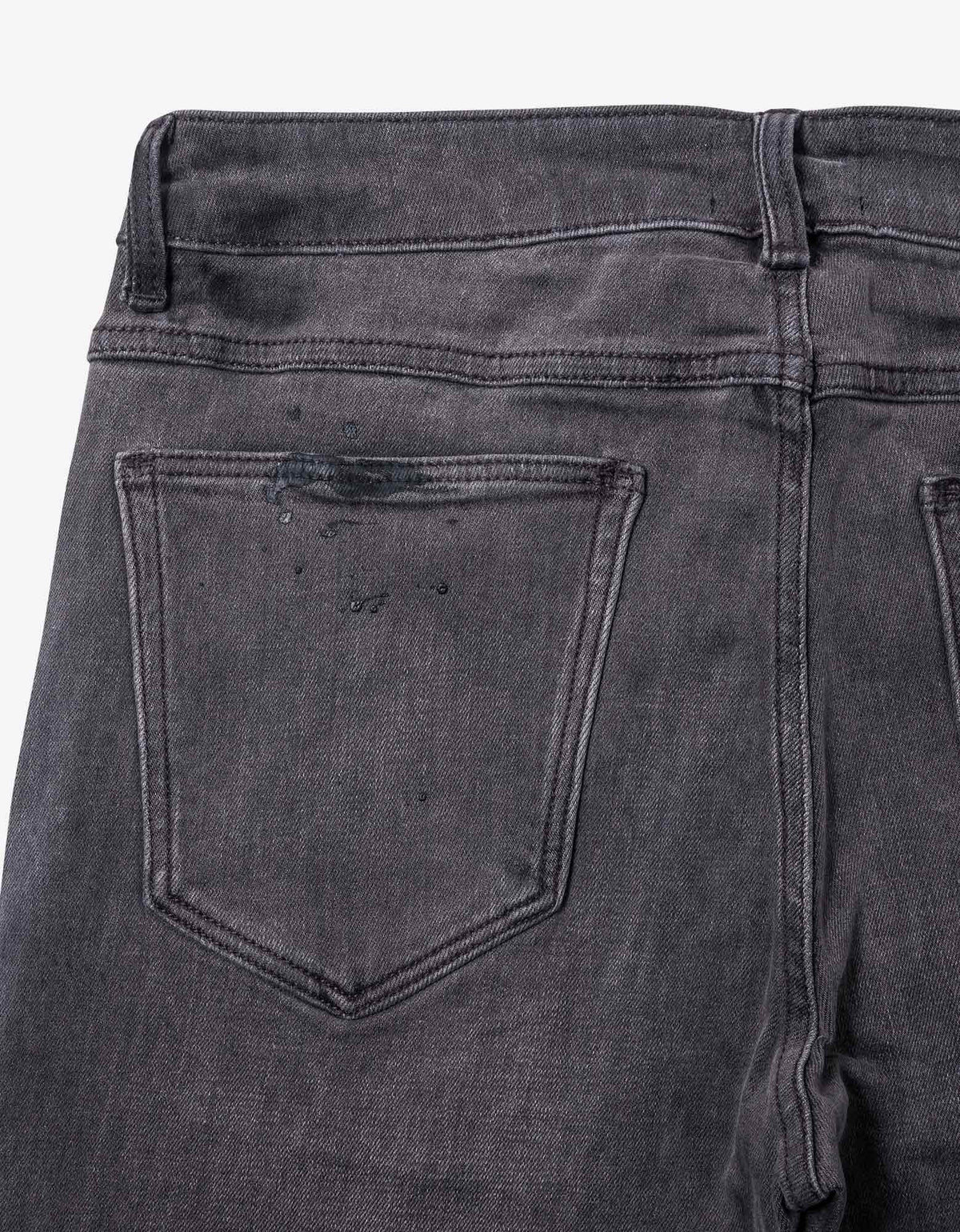 Neuw Iggy Skinny Cope Art Washed Black Jeans