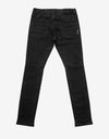 Neuw Rebel Skinny Friction Distressed Black Jeans