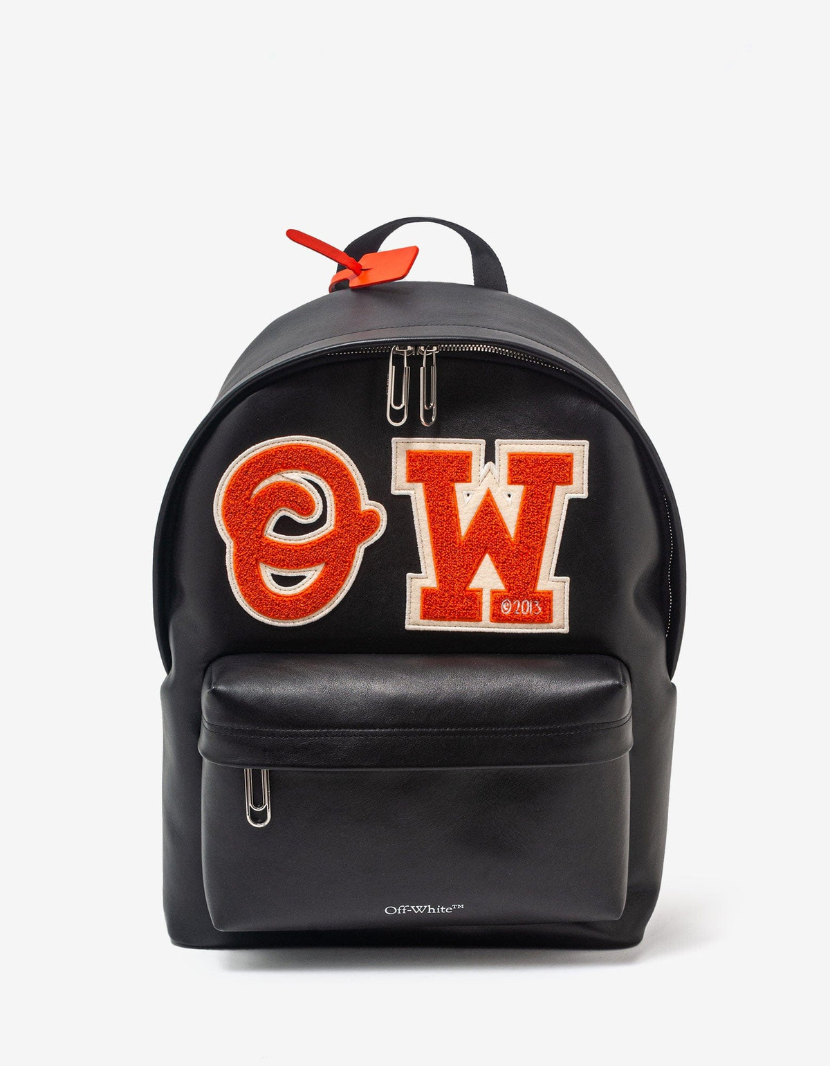 Off-White c/o Virgil Abloh Black Hard Core OW Patches Backpack