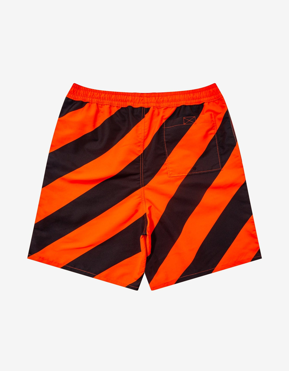 Off-White c/o Virgil Abloh Orange Diag Surfer Swim Shorts