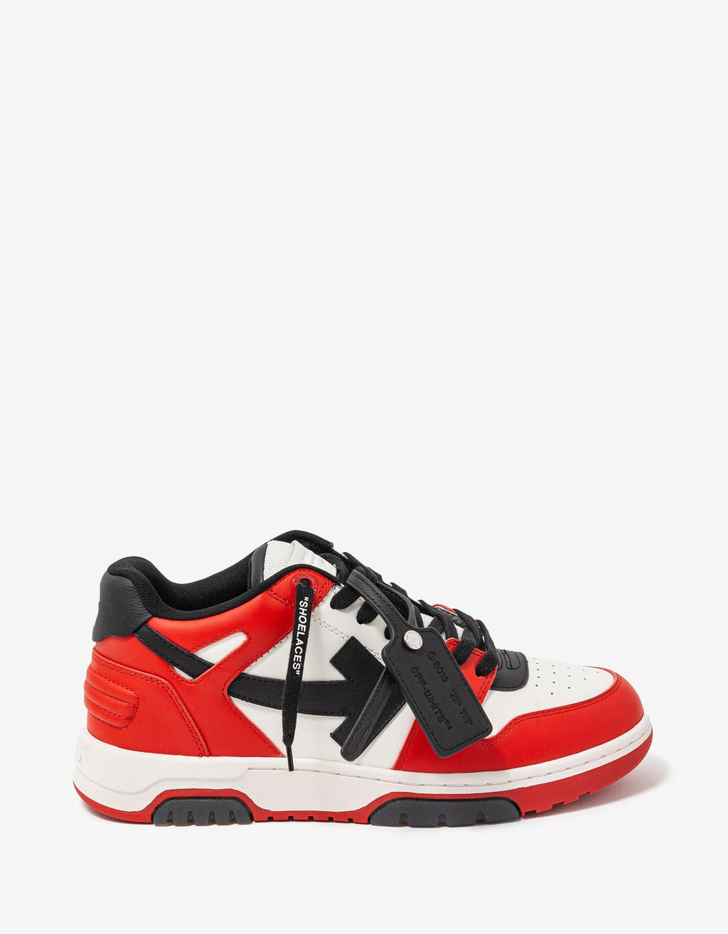 Off-White c/o Virgil Abloh Out Of Office Red & Black Trainers