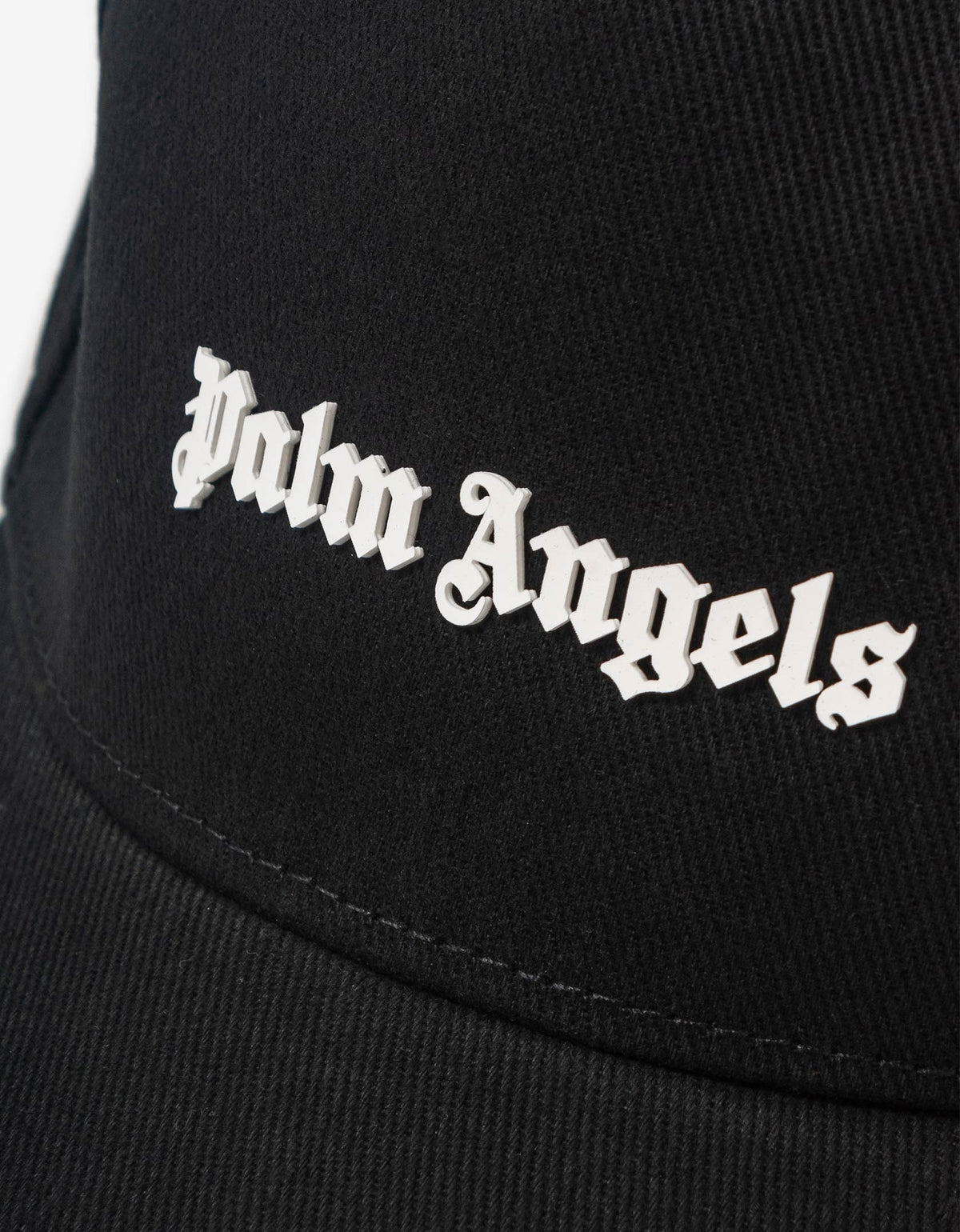 Palm Angels Black Logo Cap