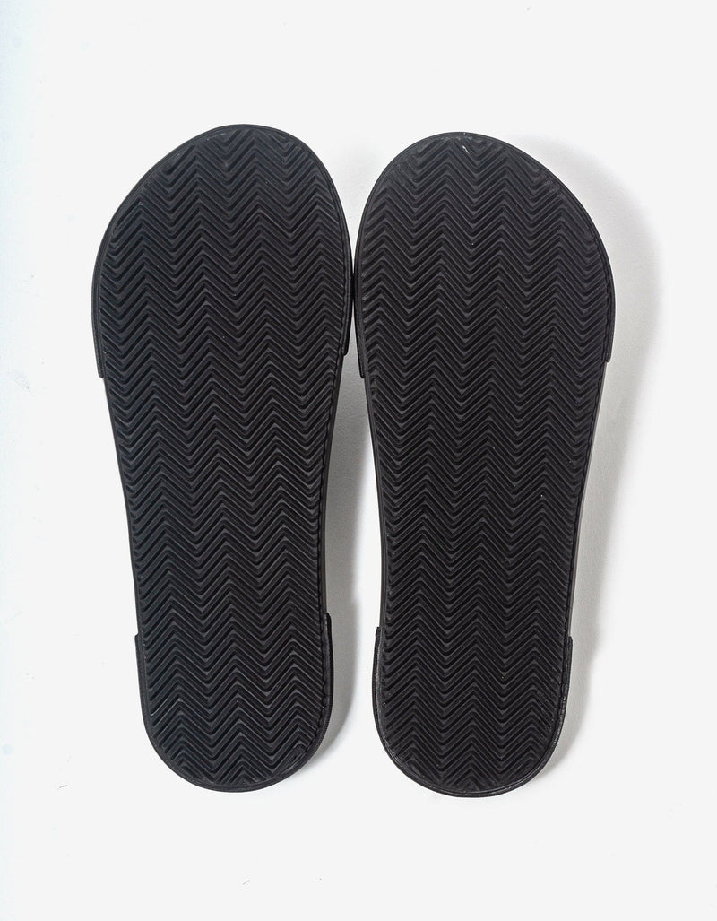 Palm Angels Black Logo Flip Flop Sandals